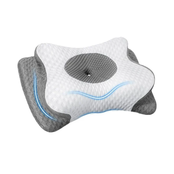 O1CN01dbGvTP2I9LpIaellu_!!2816569243-0-cib.jpg_ High-profile pillow core that won’t flatten or lose shape, providing neck support. Class A neck pillow, specifically designed for cervical spine care. Memory foam pillow for the entire head.