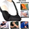 Breathable medical sling with shoulder pads for arms and shoulders, unisex swivel cuffs, wholesale pillow