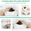 Manufacturer's Space Memory Foam Wave Pillow, Slow Rebound, Adult Pillow, Wave-Shaped Pillow, Cervical Support Pillow, Single Size