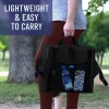 Portable stadium seats with adjustable backrest support and memory foam cushions; the backrest and cushions fold easily