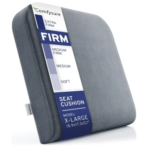 Memory Foam Seat Cushion: Slow-Rebound Memory Foam Car and Office Cushion—Comfortable and Breathable