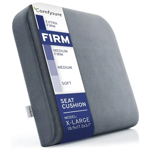 Memory foam seat cushions are suitable for recliners, wheelchairs, office chairs, and car floor mats.