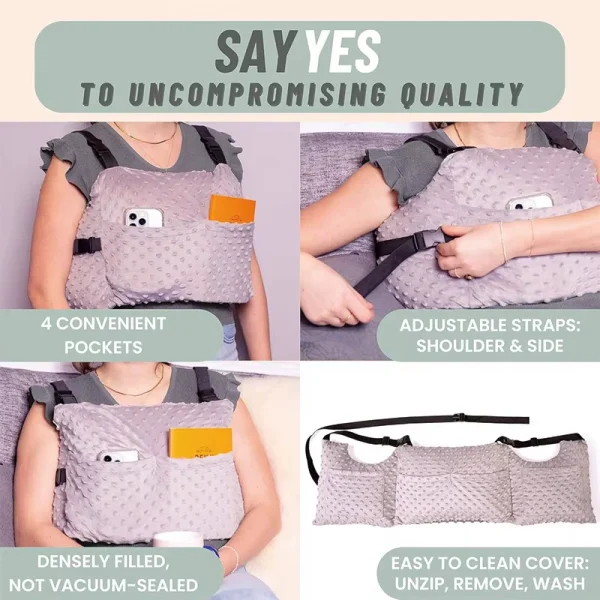 O1CN01g4vljh1s7MEaEoRZQ_!!2220254235719-0-cib.jpg_ Breast Surgery Recovery Products: Post-Surgery Support Pillow, Car Safety Pillow, Breast Reduction Pillow, Adjustable Pillow