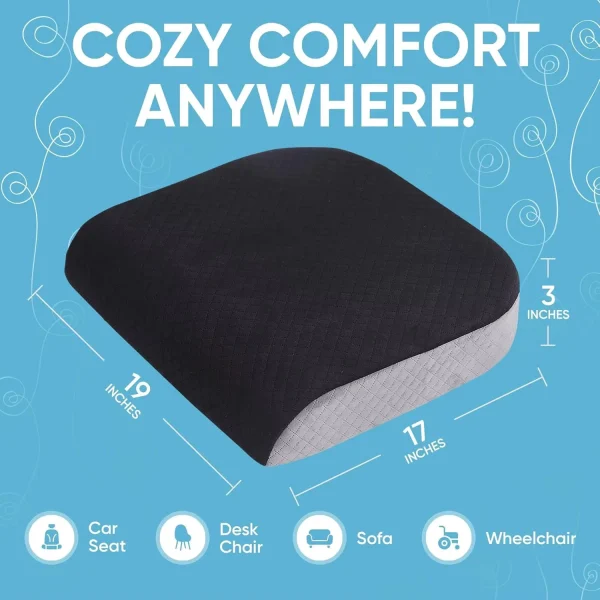 O1CN01hcDvEP1s7MEZnXmLC_!!2220254235719-0-cib.jpg_ Extra-large memory foam seat cushions suitable for recliners, wheelchairs, office chairs, and car floor mats
