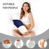 Lumbar Pillow: Ergonomic Memory Foam Sleep Pillow with Removable Cover