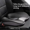 Seat Cushion, Memory Foam Cushion, Buttock Support, Hemorrhoids, Prolonged Sitting, Pregnant Women, Office Chair Cushion, Students, Breathable, Butt-Shaping Cushion