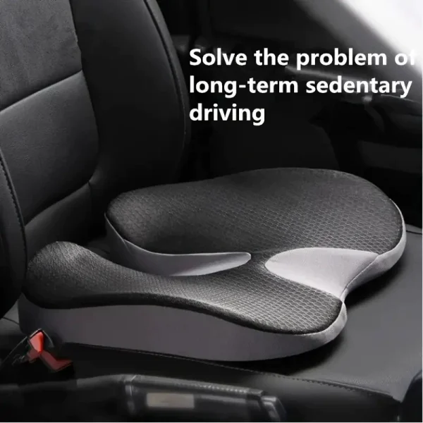 Seat Cushion, Memory Foam Cushion, Buttock Support, Hemorrhoids, Prolonged Sitting, Pregnant Women, Office Chair Cushion, Students, Breathable, Butt-Shaping Cushion