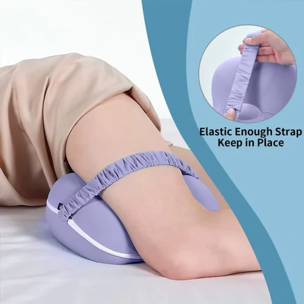 O1CN01j8jc6s1s7MEaOfb2W_!!2220254235719-0-cib.jpg_ Leg Pillow: Comfortable Knee Support with Elastic Straps and Memory Foam Side Pillow Knee Support - Wholesale Pillows