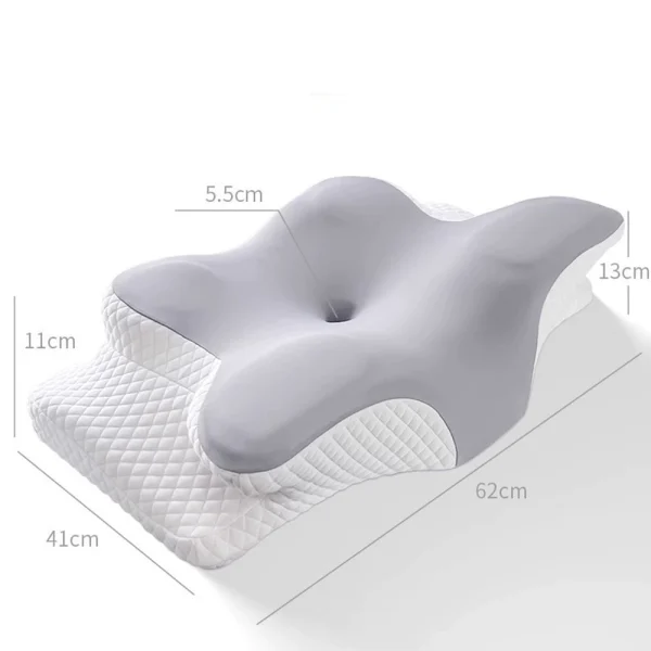 O1CN01ja1jFv2I9LsPIIUA3_!!2816569243-0-cib.jpg_ Cross-border Memory Foam Pillow: Slow-Rebound Memory Foam Pillow for Neck Support, Non-Collapsing, Butterfly-Shaped Cervical Pillow, Wholesale Pillows
