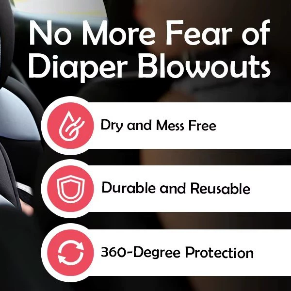 Child Car Seat Protector: Waterproof Liner with Heat Insulation