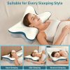 Space Memory Foam Slow-Rebound Zero-Pressure Spinal Support Pillow for Neck Support