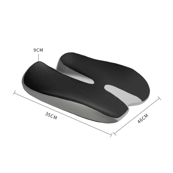 Memory Foam Seat Cushion: Non-Slip Memory Foam Cushion for Coccyx Comfort – Car Seat Cushion