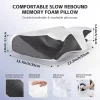 Amazon Best-Seller: Butterfly-Shaped Pillow, Neck Support Pillow, Memory Foam Pillow, Slow-Rebound Pillow, Hotel-Quality Zero-Pressure Pillow Core, Cervical Spine Pillow