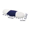 Lumbar Pillow: Ergonomic Memory Foam Sleep Pillow with Removable Cover