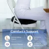 O1CN01nRvKDh2I9LuVEkj56_!!2816569243-0-cib.jpg_ Donut-shaped cushion for post-surgery sitting position; specialized cushion for hemorrhoids; relief for tailbone pain; office chair cushion