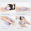 Non-sagging memory foam leg pillow designed for side and back sleepers to relieve pressure on the hips, knees, and joints wholesale