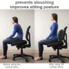Office Chair Lumbar Cushion, Memory Foam Lumbar Support, Car Lumbar Support, Ergonomic Backrest, Car Headrest Cushion