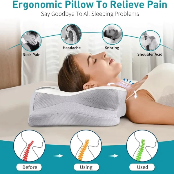 O1CN01pNjUVT1s7MEhdwlFC_!!2220254235719-0-cib.jpg_ Ergonomic Side-Sleeping Pillow with Neck Support, Memory Foam, Wholesale Pillow