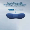 Lumbar Pillow: Ergonomic Back Support for Bed, the Ultimate Sleeping Aid, Lumbar Support Cushion for Lumbar Disc Protrusion, Ideal for Sleep