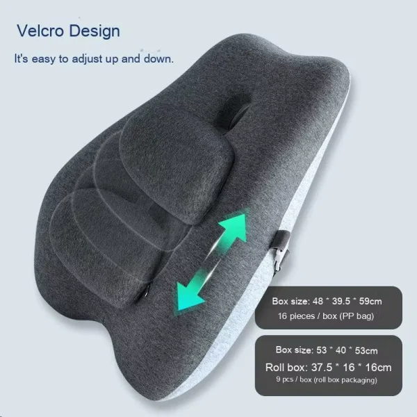 Car Lumbar Support Memory Foam Pillow - Ergonomic Backrest Cushion - Wholesale Pillow