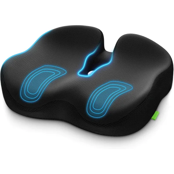 O1CN01qGx35t1s7MEZoHhNP_!!2220254235719-0-cib.jpg_ Memory foam cushions for relieving hemorrhoids and tailbone pain; suitable for office chairs and car seats