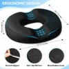 O1CN01qmIkqK2I9LsOMZjnR_!!2816569243-0-cib.jpg_ Memory Foam Seat Cushion: Slow-Rebound O-Shaped Cushion (Doughnut-Shaped) Ideal for People Who Sit for Long Periods