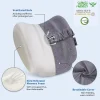 Side Pillow, Cooling Knee Pillow, Memory Foam Leg Pillow, Ergonomic Leg Pillow, Gray