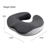 Memory Foam Seat Cushion: Breathable Cushion for Long Hours of Sitting at the Office