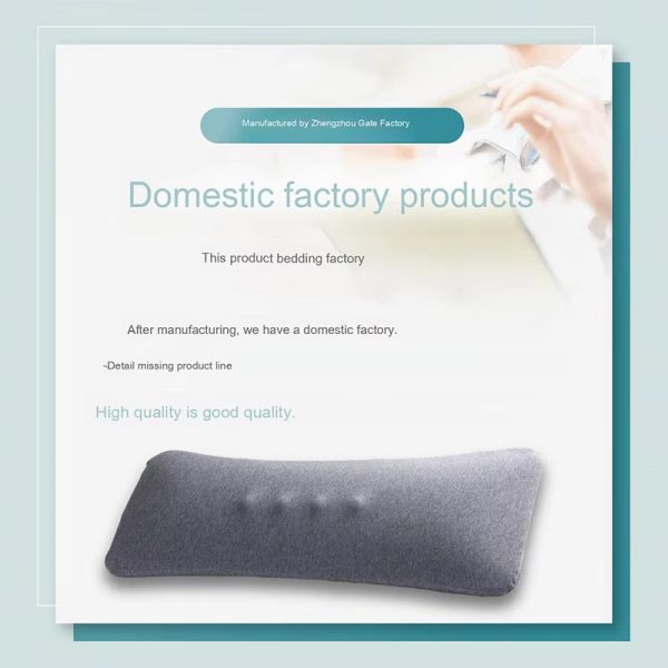 Lumbar Support Pillow for Lower Back Pain, Slow-Rebound, Bed Use, Pregnancy, Sleeping, Back Support, Lumbar Pillow