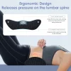 Memory foam breathable car headrest, lumbar support, office cushion, chair cushion, seat cushion, car lumbar cushion, pillow, cross-border