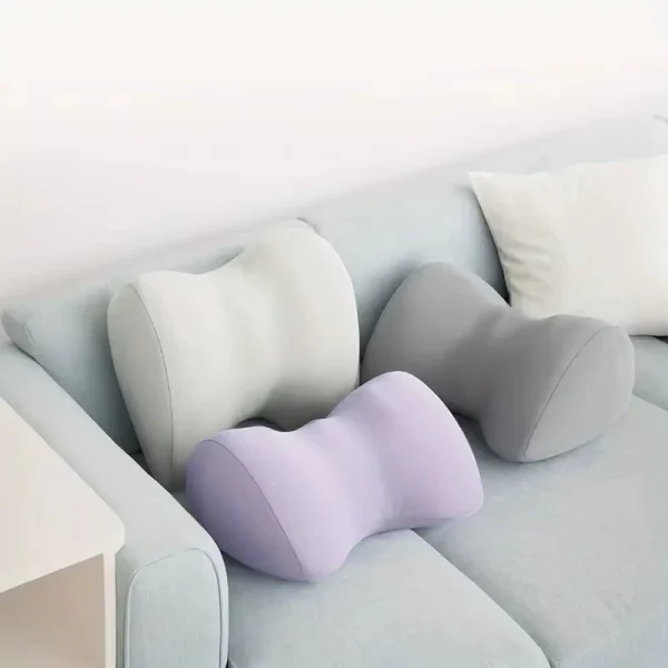 Non-sagging memory foam leg pillow designed for side and back sleepers to relieve pressure on the hips, knees, and joints wholesale