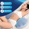 Lumbar Pillow: Relief for Lower Back Pain, Wedge-Shaped Cushion, Memory Foam, Lumbar Support, Ergonomic Design