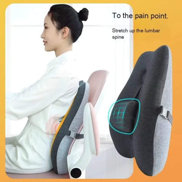 Car Lumbar Support Memory Foam Pillow - Ergonomic Backrest Cushion - Wholesale Pillow