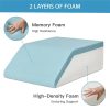 O1CN01vtElLB1s7MEZu2zro_!!2220254235719-0-cib Memory Foam Leg Pillow for Better Sleep – Leg Support Pillow, Bedside Cushion with Removable Pillowcase – Slope Leg Pillow