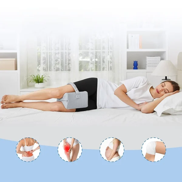 O1CN01vxJsxO2I9Lskjxd8X_!!2816569243-0-cib.jpg_ Cross-body Leg Pillow, Thigh Pillow, Slow-Rebound Memory Foam, Pregnancy Leg Rest, Quiet Leg Elevator, Elevates Upper and Lower Limbs