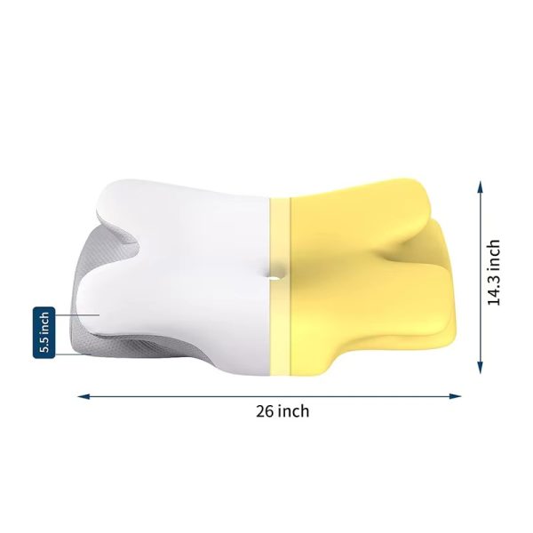 Wholesale ergonomic memory foam pillows for neck support