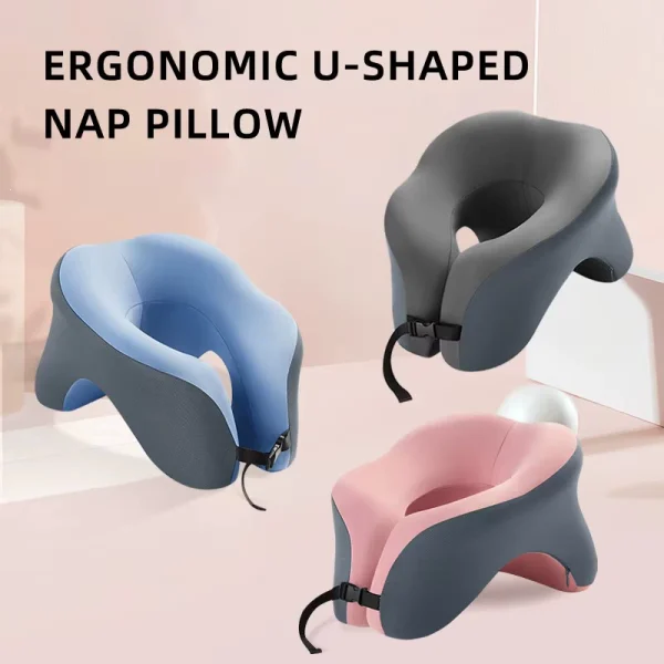Office U-shaped pillow, nap pillow, must-have, multifunctional, schedule, sleeping, lunch break pillow, neck pillow