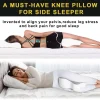 O1CN01zeM5Sm1s7MEacSQfN_!!2220254235719-0-cib.jpg_ Leg Pillow: Knee Support Wedge Memory Foam Side Pillow with Straps, Washable Pillowcase