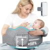 画板 1 Multifunctional Slow-Rebound Space Memory Foam Pillow for Pregnant Women, Breastfeeding, Baby Feeding, and Baby's First Sitting Support; Helps Prevent Spitting Up and Spilled Milk