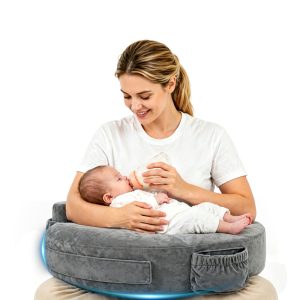 Memory Foam Baby Arm Nursing Pillow | Relief Cushion for Holding Newborn Baby