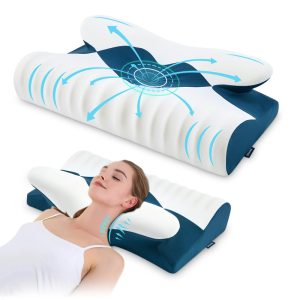 Wholesale ergonomic memory foam pillows for neck support
