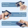 画板 2 The new Butterfly Wing Deep Sleep Memory Foam Pillow is designed to provide neck support and features slow-recovery memory foam that retains its shape.