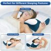 画板 2 Zero-Pressure Memory Foam Pillow, Slow-Rebound Butterfly Pillow, High-Profile Pillow Core, Does Not Collapse or Lose Shape, Neck Support, Class A Neck Support