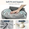 Nursing Pillow, Side-Feeding Pillow, Multi-Purpose Pillow, Lumbar Support Pillow, Slanted Pillow, Baby Sit-Up Pillow
