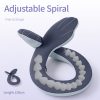 Versatile Spiral Travel Pillow / Office Nap Pillow / Memory Foam Pillow / Cervical Support U-Shaped Pillow