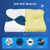 画板 4 Zero-Pressure Memory Foam Pillow, Slow-Rebound Butterfly Pillow, High-Profile Pillow Core, Does Not Collapse or Lose Shape, Neck Support, Class A Neck Support