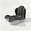 Seat cushion and backrest; support; cushion for protecting the hips and lower back during prolonged sitting