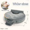 Nursing Pillow, Side-Feeding Pillow, Multi-Purpose Pillow, Lumbar Support Pillow, Slanted Pillow, Baby Sit-Up Pillow