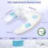 02 Memory Foam Slow-Rebound Pillow: Non-Sagging Core, Beauty Pillow, Cervical Spine Support, Side-Sleeping Pillow, Zoned Pillow, Sleep Aid
