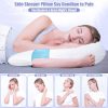 03 Memory Foam Slow-Rebound Pillow: Non-Sagging Core, Beauty Pillow, Cervical Spine Support, Side-Sleeping Pillow, Zoned Pillow, Sleep Aid